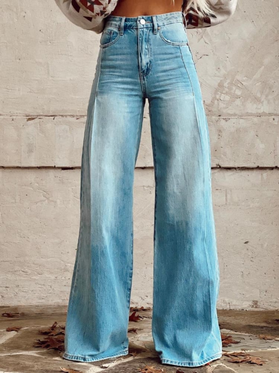 HAILEY - Classic Wide-Leg Pants