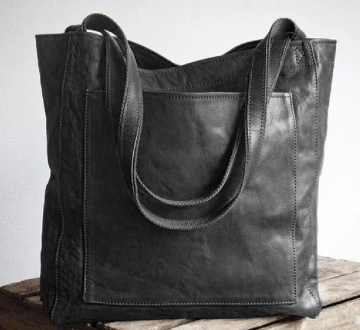 PAMELA | Classic Leather Tote