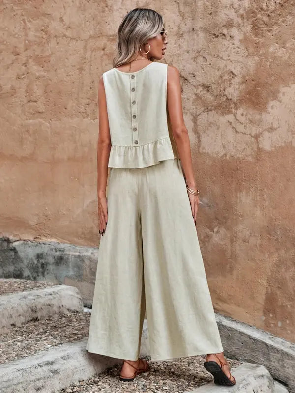 DENA – Casual Sleeveless Lounge Set