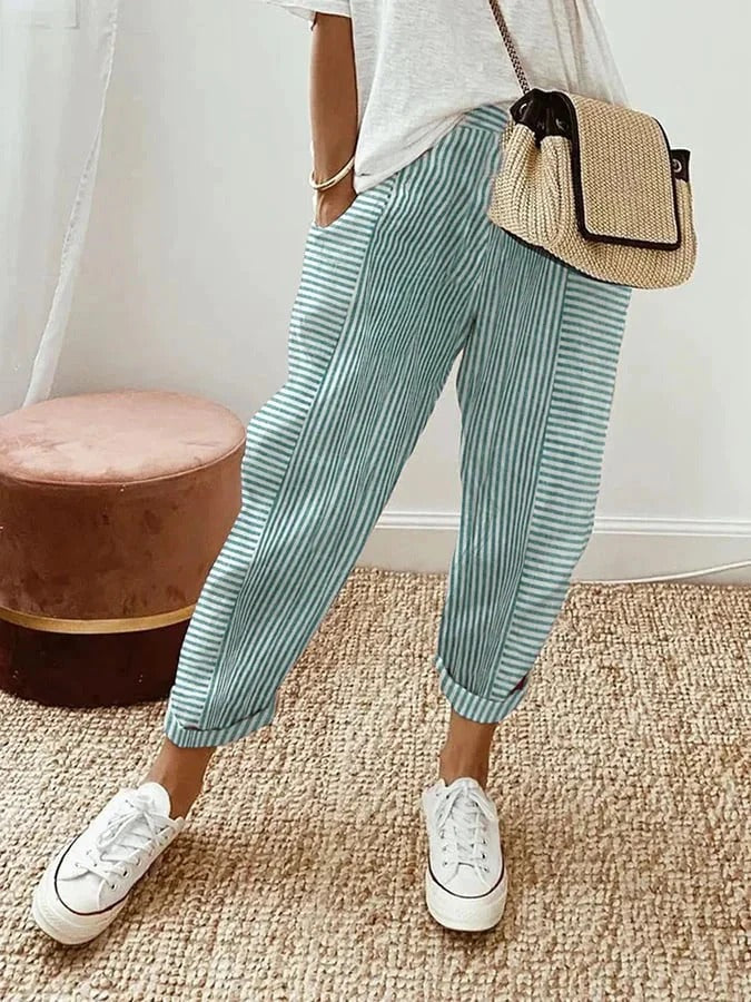 GABRIELLA | Striped Trousers