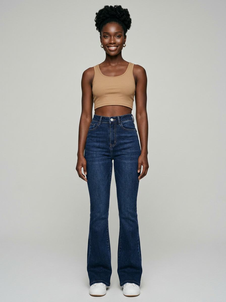 INÈS Modern Chic Flare Jeans