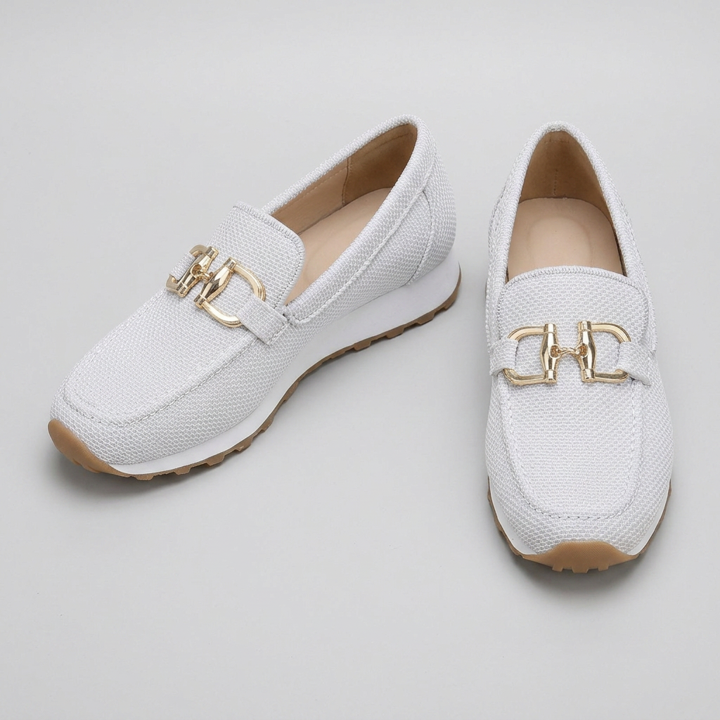 VELISSE Orthopaedic Loafer Sneakers in White
