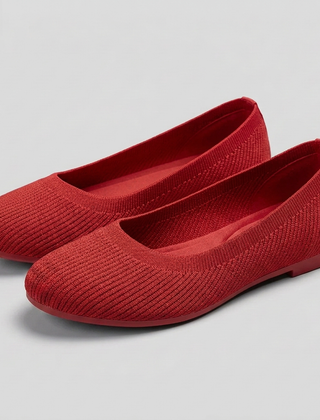 LINA Flexible & Stylish Comfort Shoes in Red