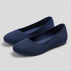 LINA Flexible & Stylish Comfort Shoes in Navy Blue