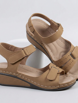 ELORIE Orthopaedic Comfort Sandals in Khaki