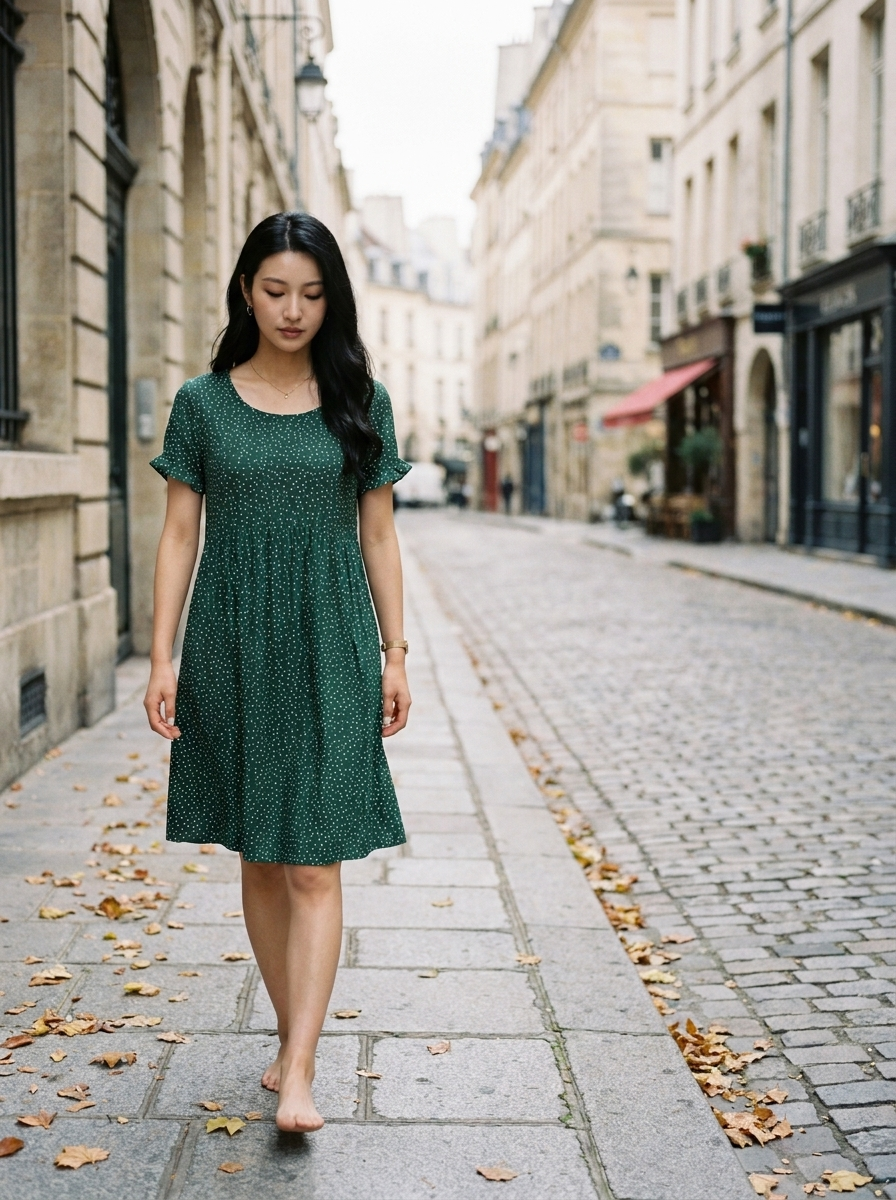 ALLISON - Lifestyle - Autumn Street (Green)
