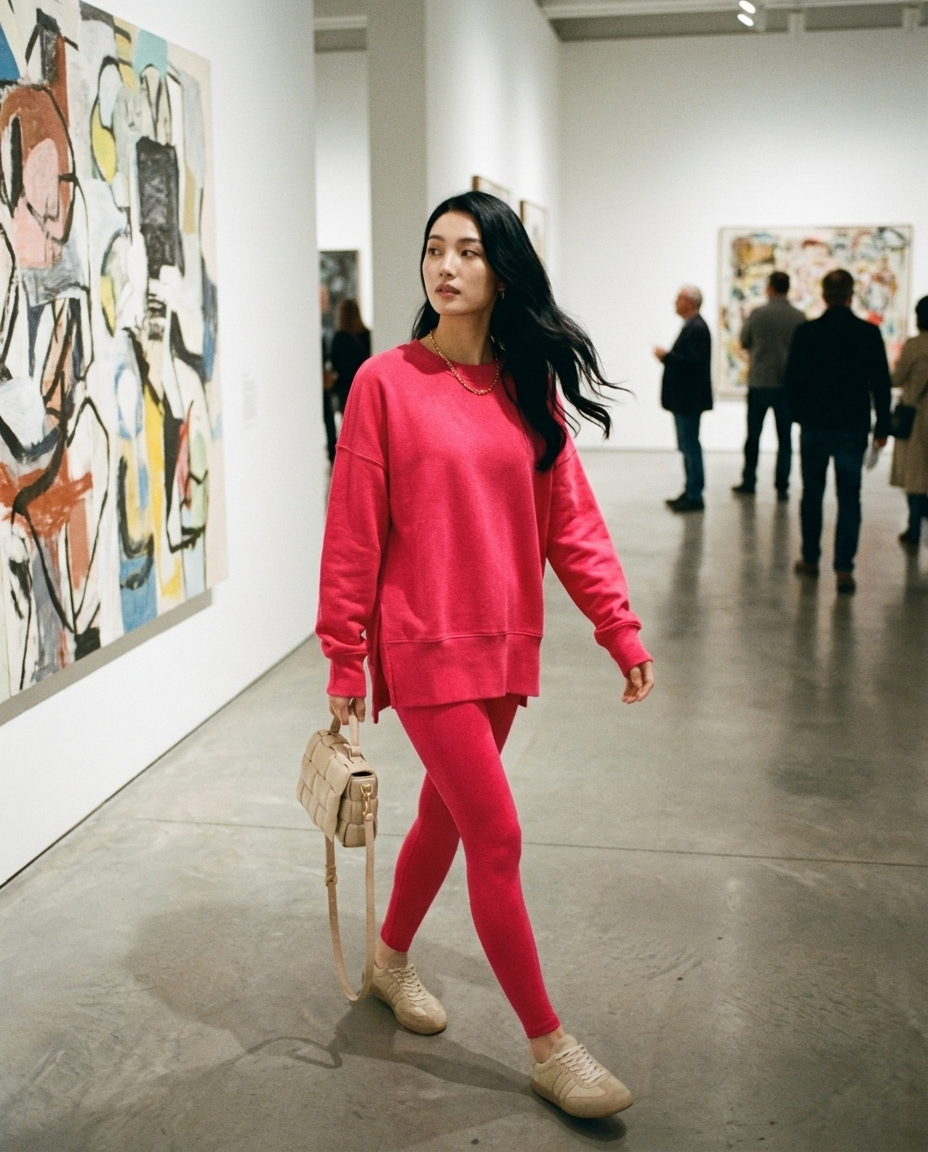 CATCHY - Long Sleeve Sweatshirt and Pants Set