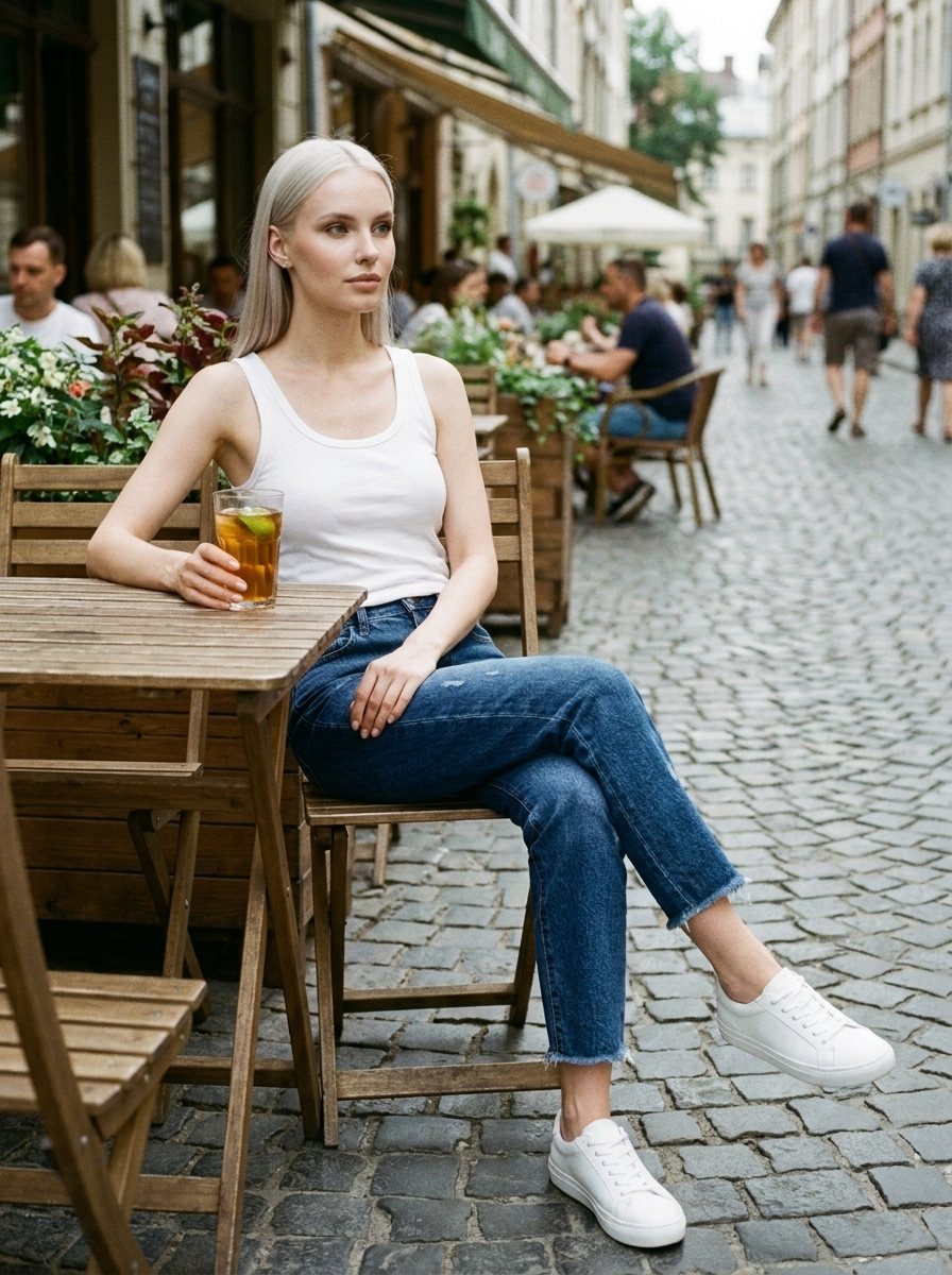 ANASTASIA | Retro Straight Leg Jeans