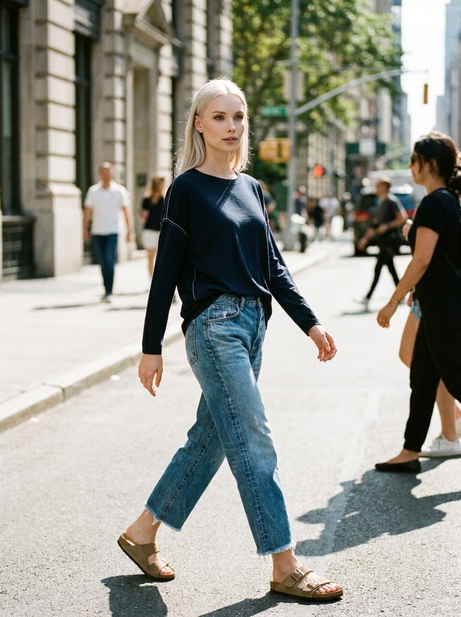ANASTASIA | Retro Straight Leg Jeans