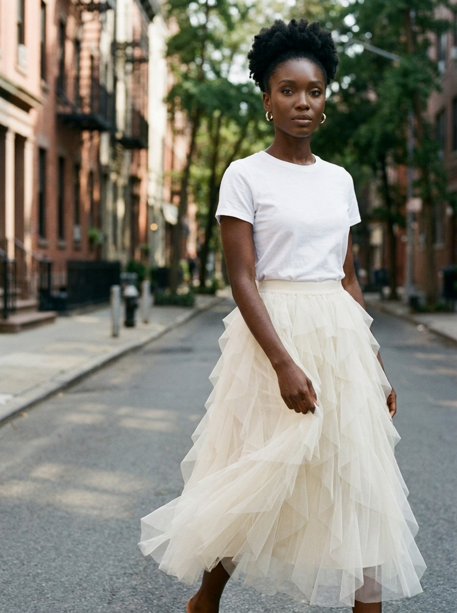 AZELITH | Elegant Relaxed Skirt
