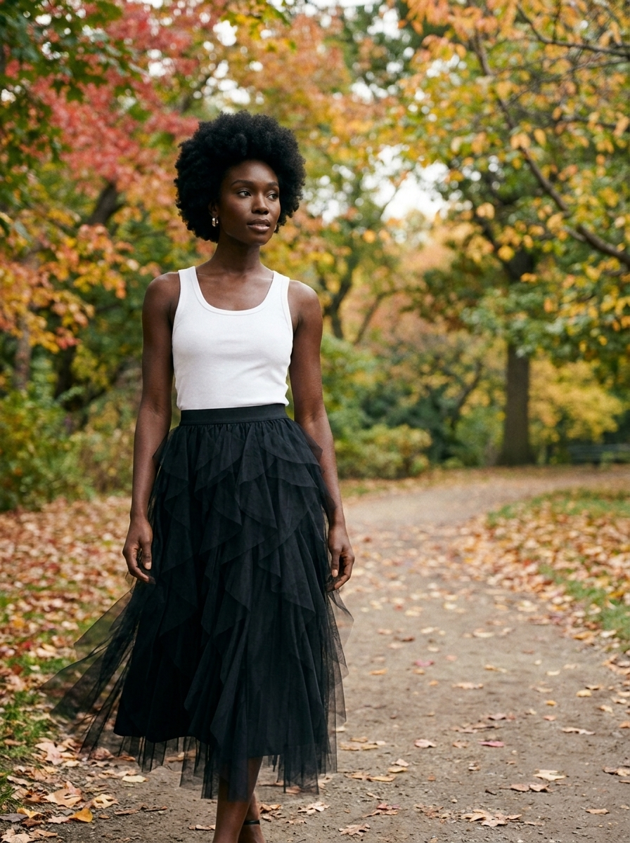 AZELITH | Elegant Relaxed Skirt
