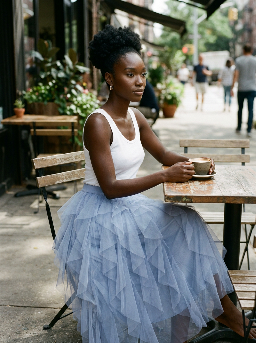 AZELITH | Elegant Relaxed Skirt
