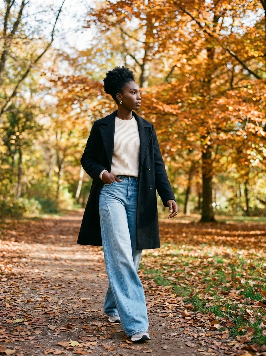HAILEY - Classic Wide-Leg Pants
