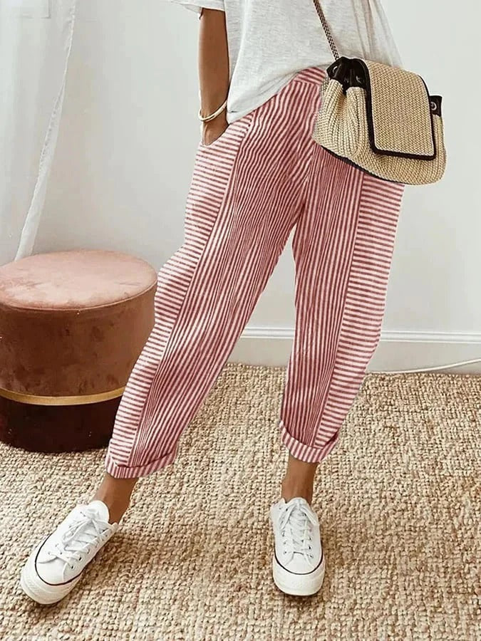 GABRIELLA | Striped Trousers