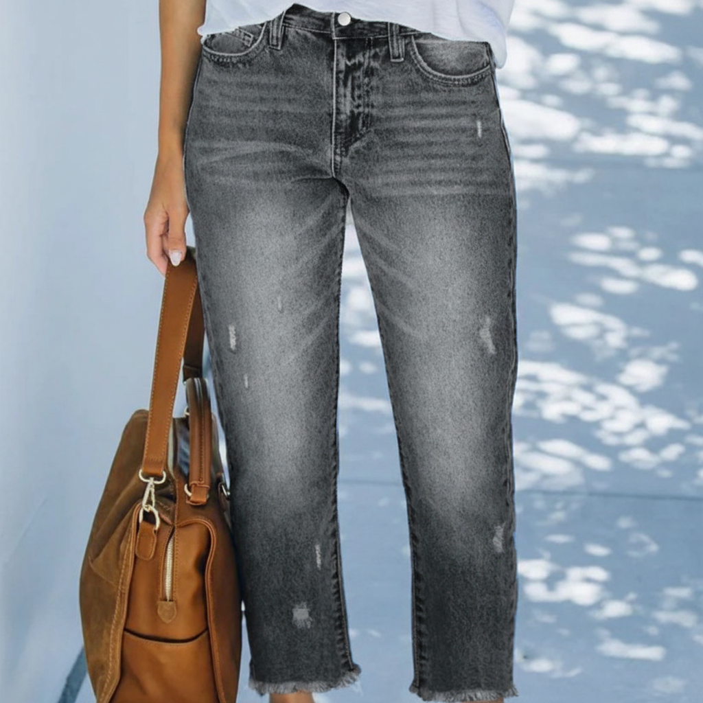 ANASTASIA | Retro Straight Leg Jeans